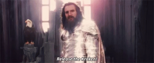 Liam Neeson Release the Kraken